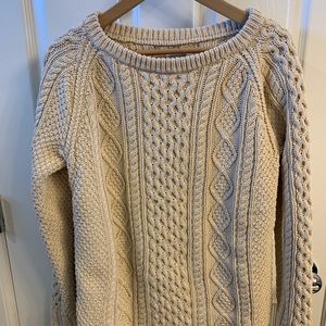 L.L.Bean Cotton Fisherman Sweater